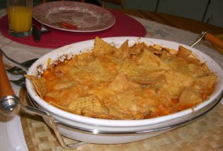 Teuflischer Gemüseauflauf mit Knusperkruste