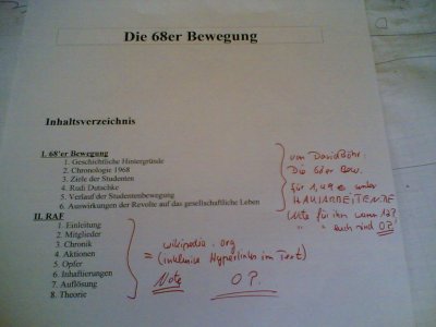 Referat: 0 Punkte