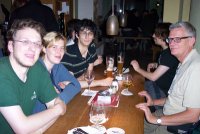 Wikipedianer vor der MV 2007