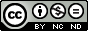 CC-BY-NC-ND Logo